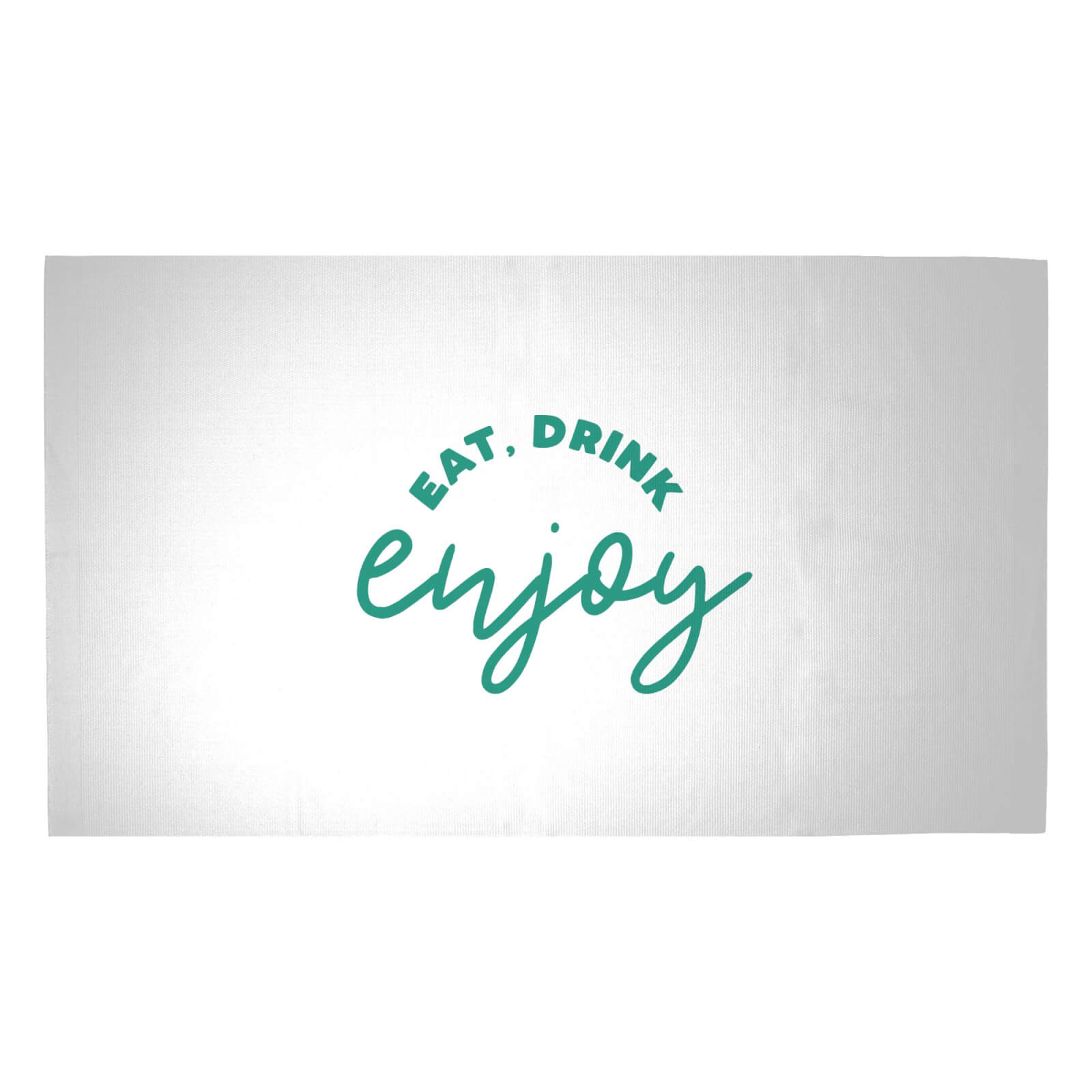 Eat Drink Enjoy Woven Rug - Medium