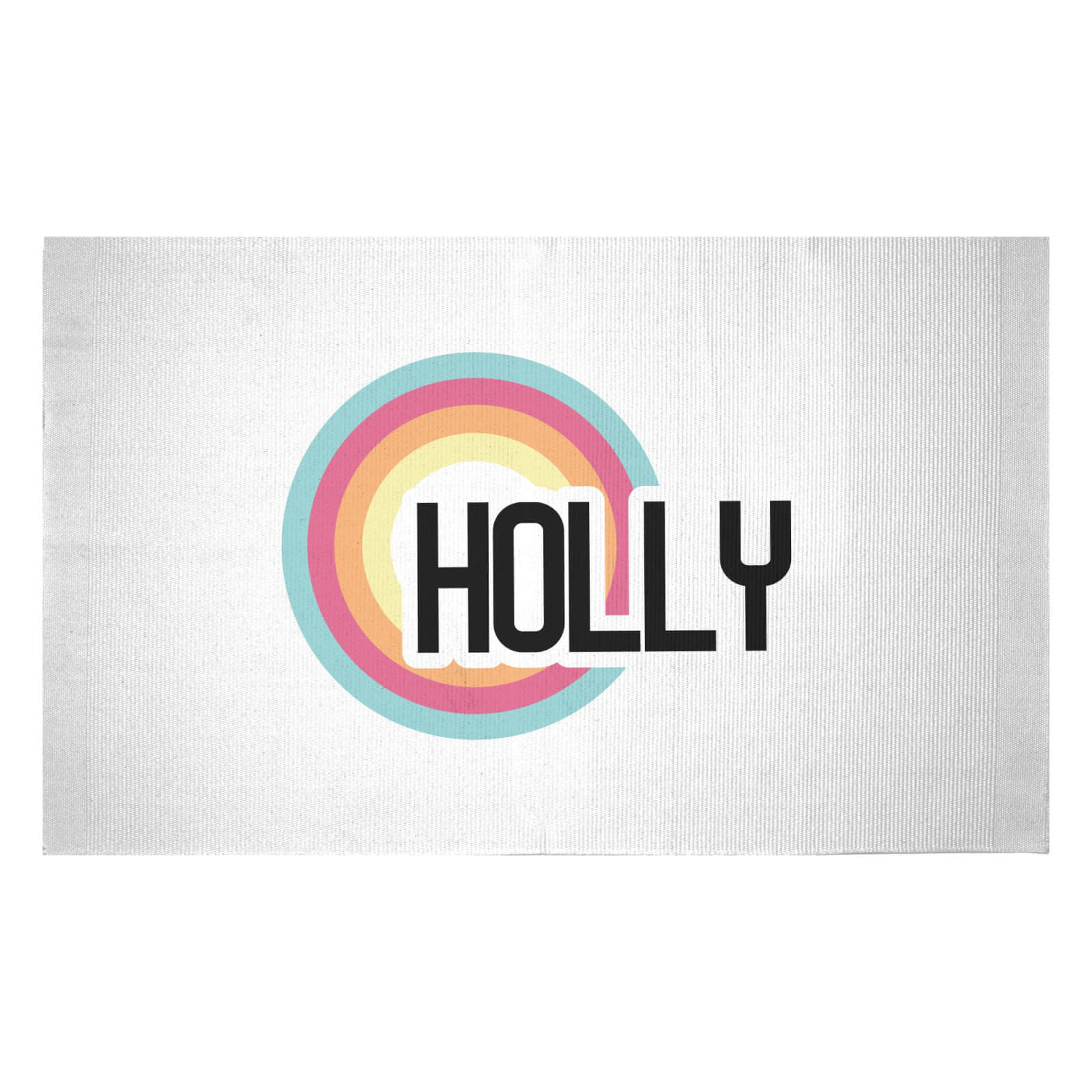 Holly Rainbow Woven Rug - Small