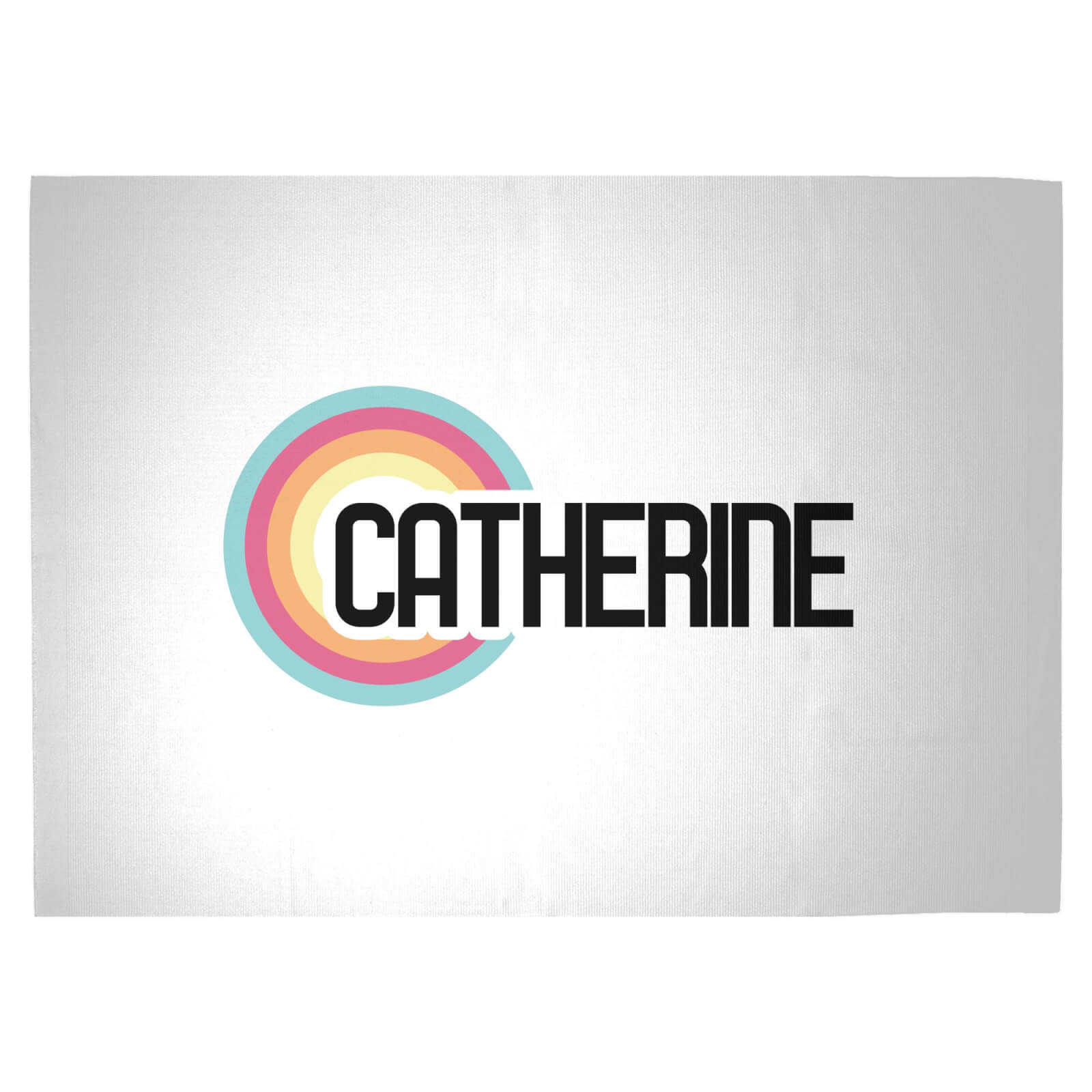 Catherine Rainbow Woven Rug - Large