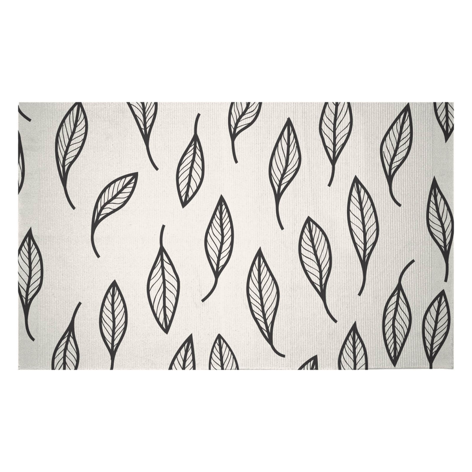 Falling Leaves Woven Rug - Small