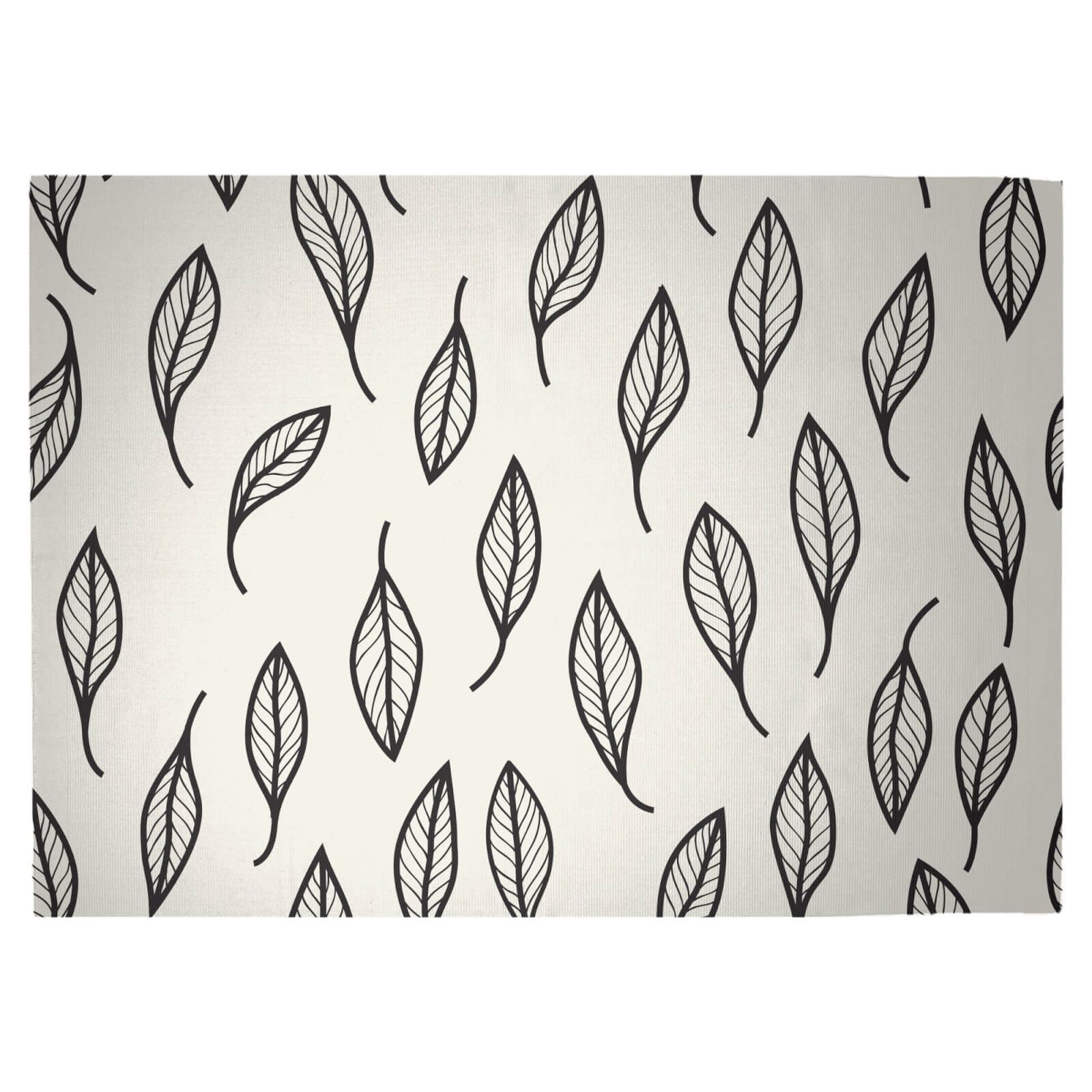 Falling Leaves Woven Rug - Large