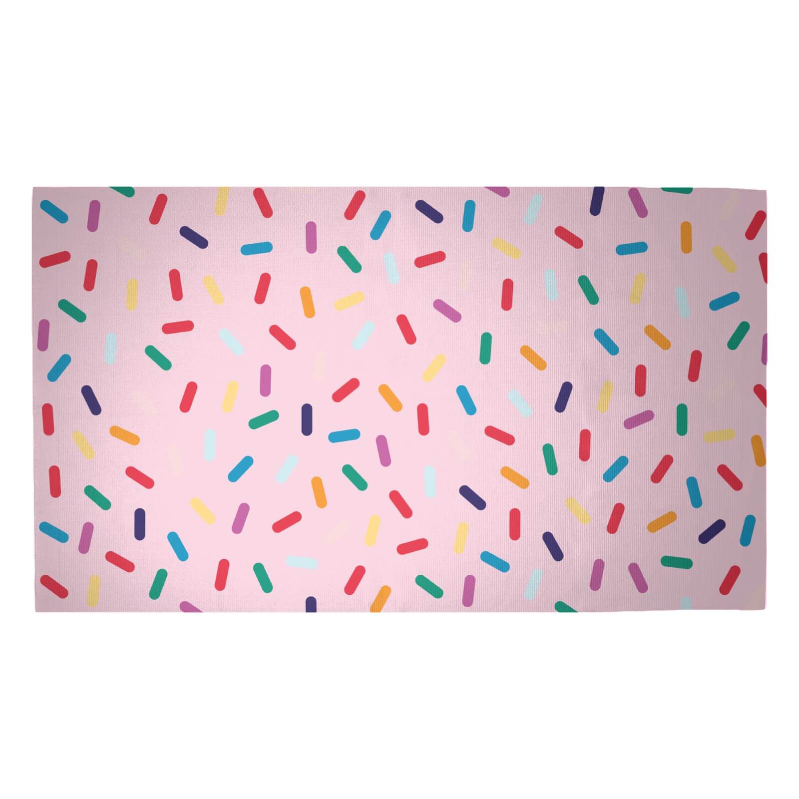 Rainbow Sprinkles Woven Rug - Medium
