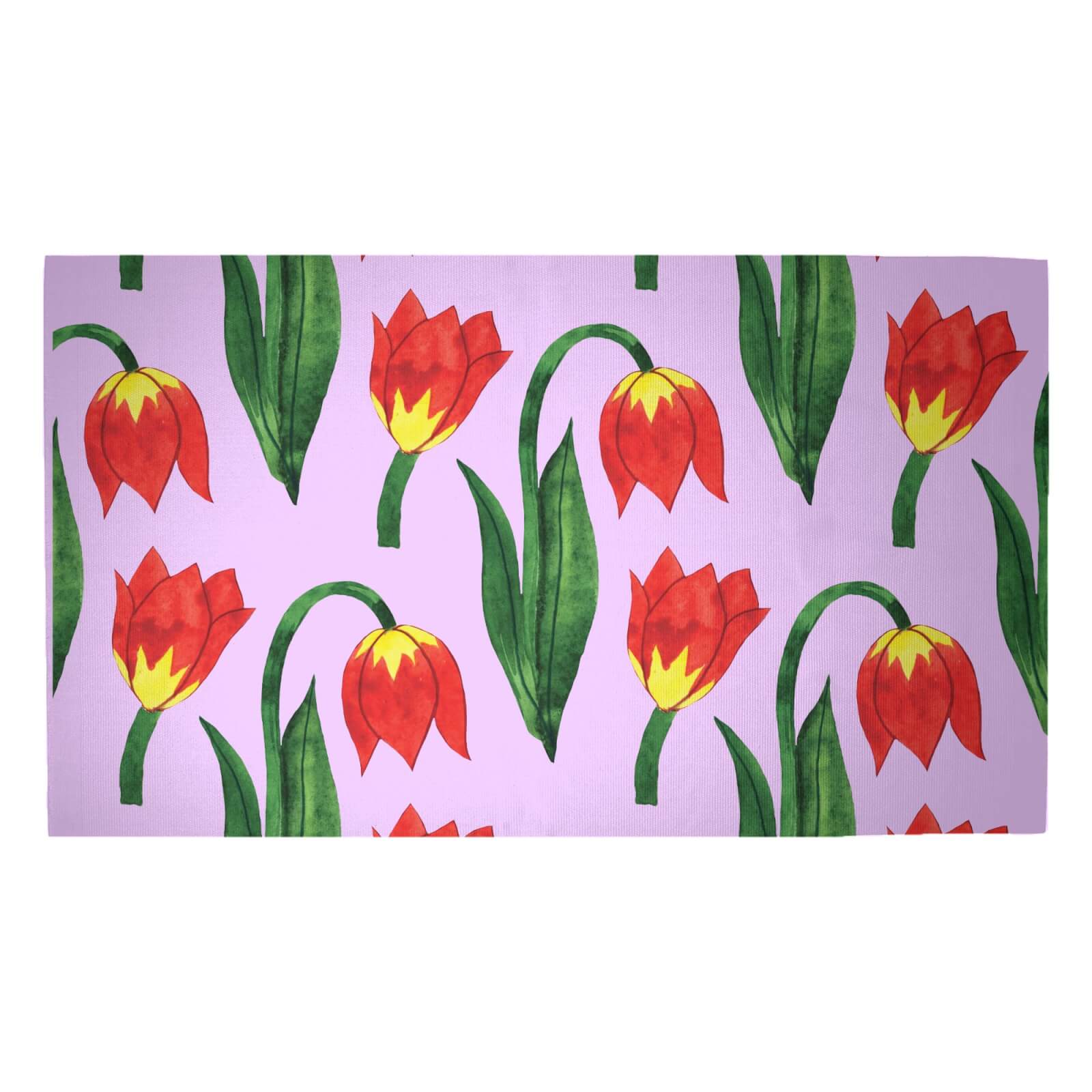 Retro Botanicals Woven Rug - Medium