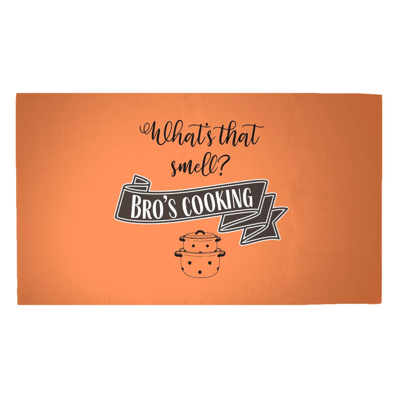 What's That Smell? Bro's Cooking Woven Rug - Medium