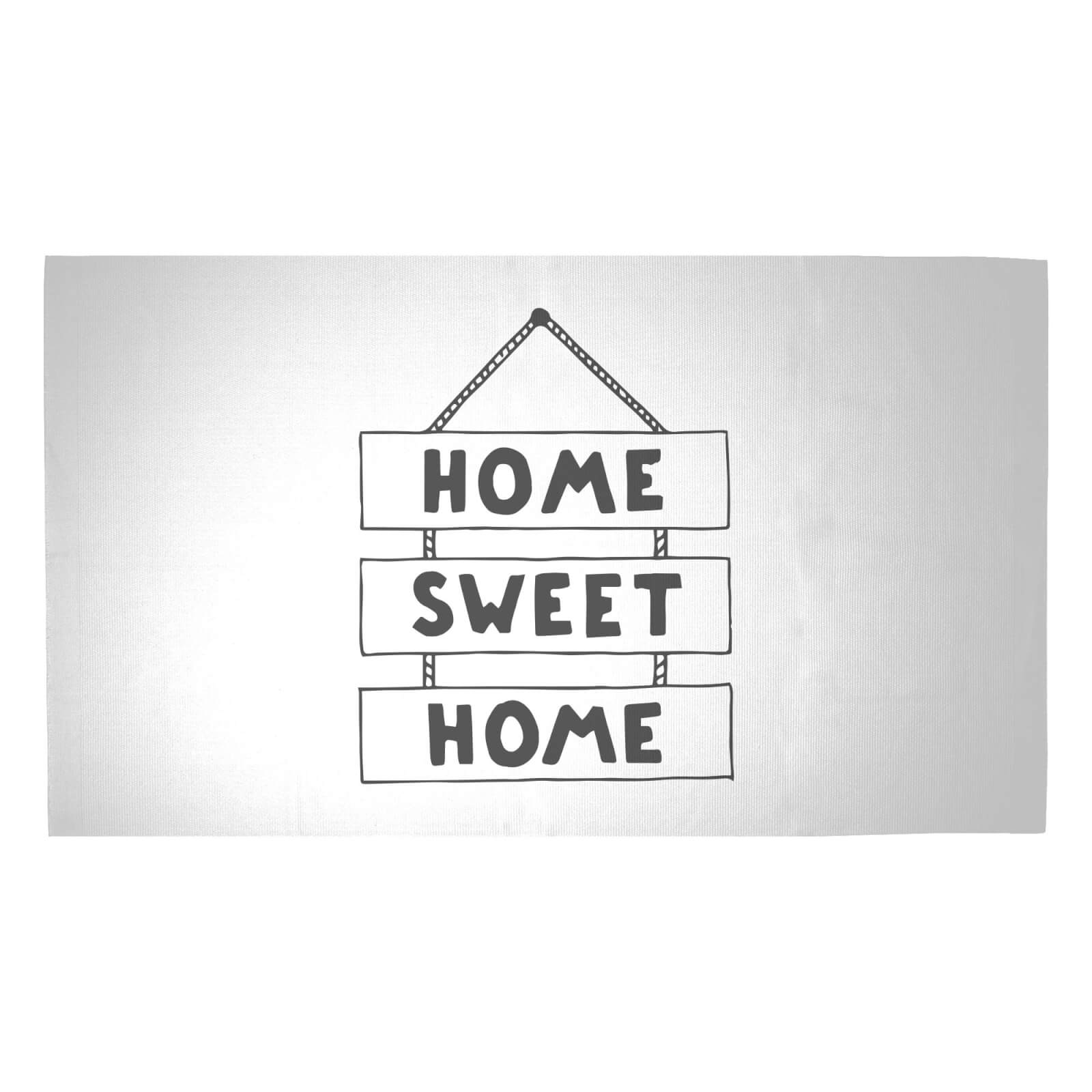 Home Sweet Home Woven Rug - Medium