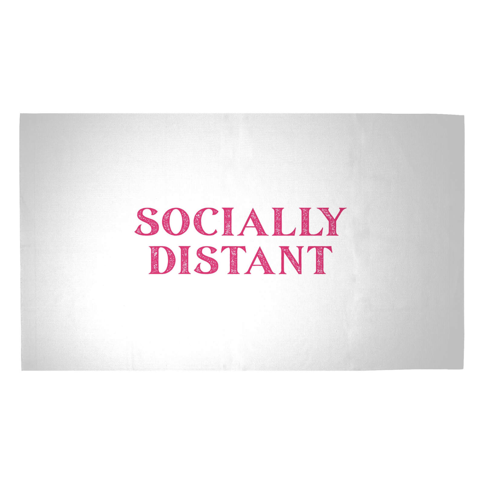 Socially Distant Woven Rug - Medium