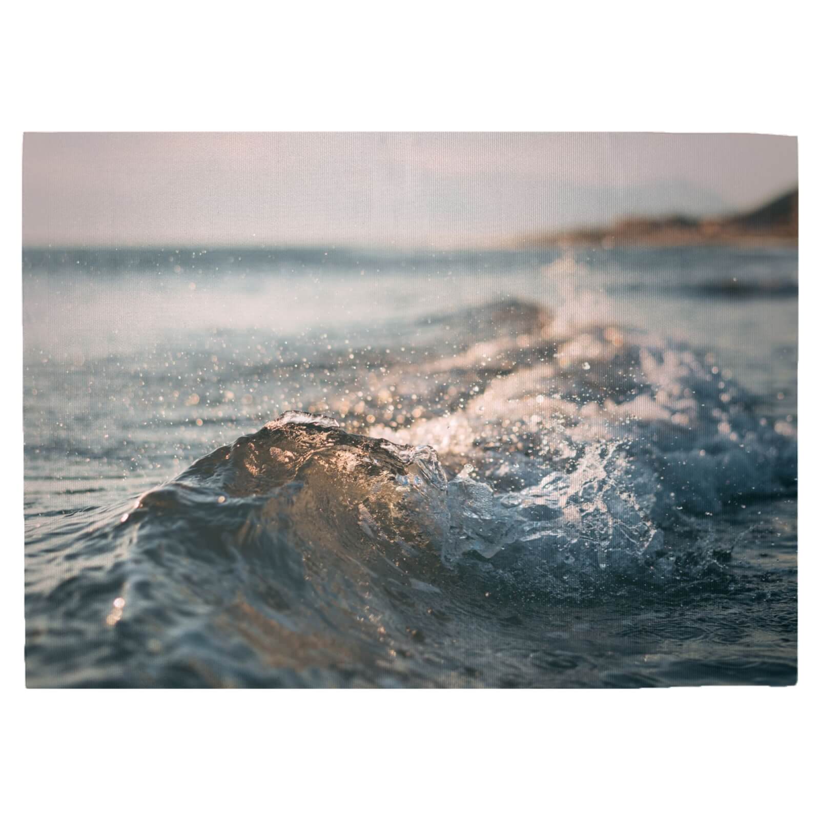 Crashing Wave Woven Rug - Large