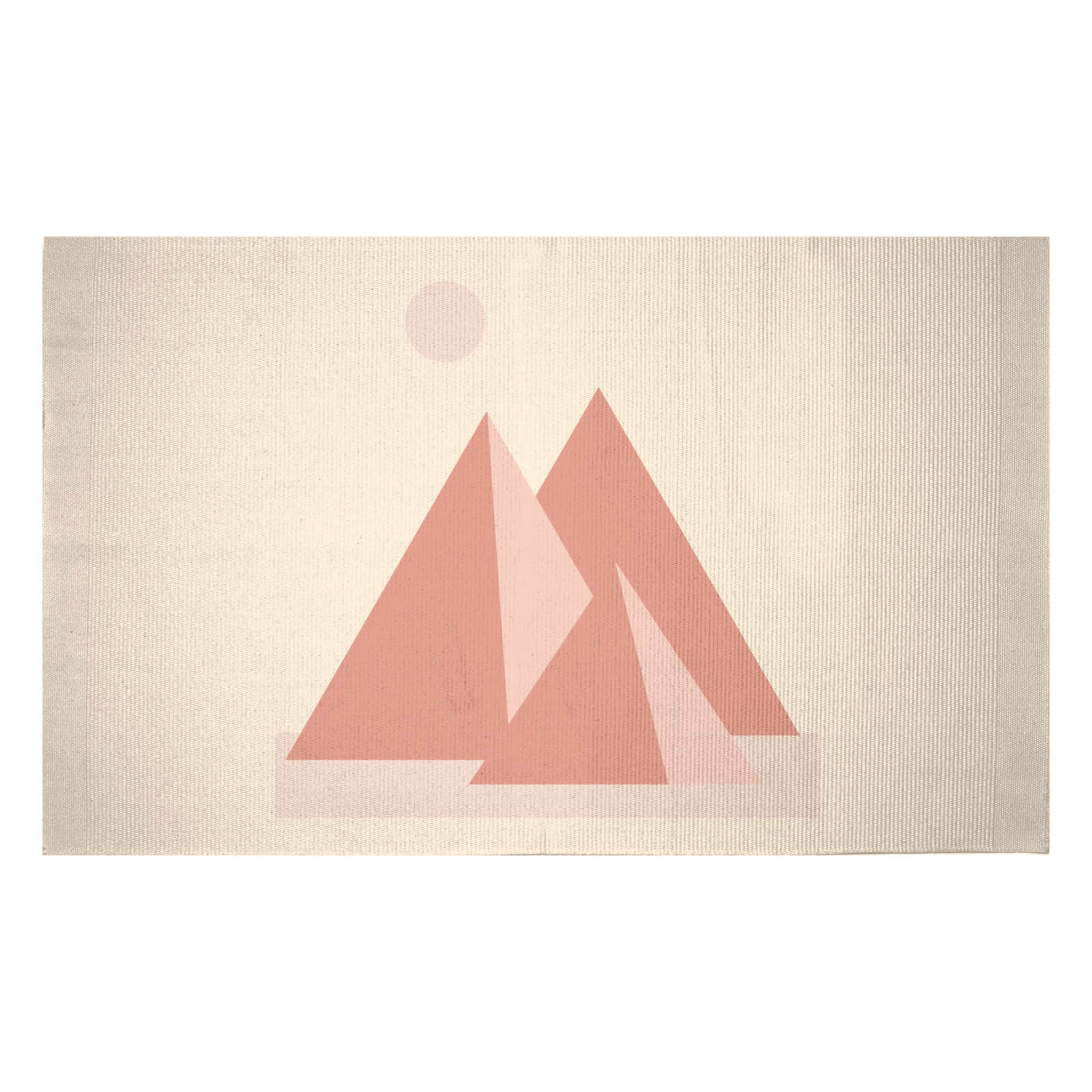Pyramids Woven Rug - Small