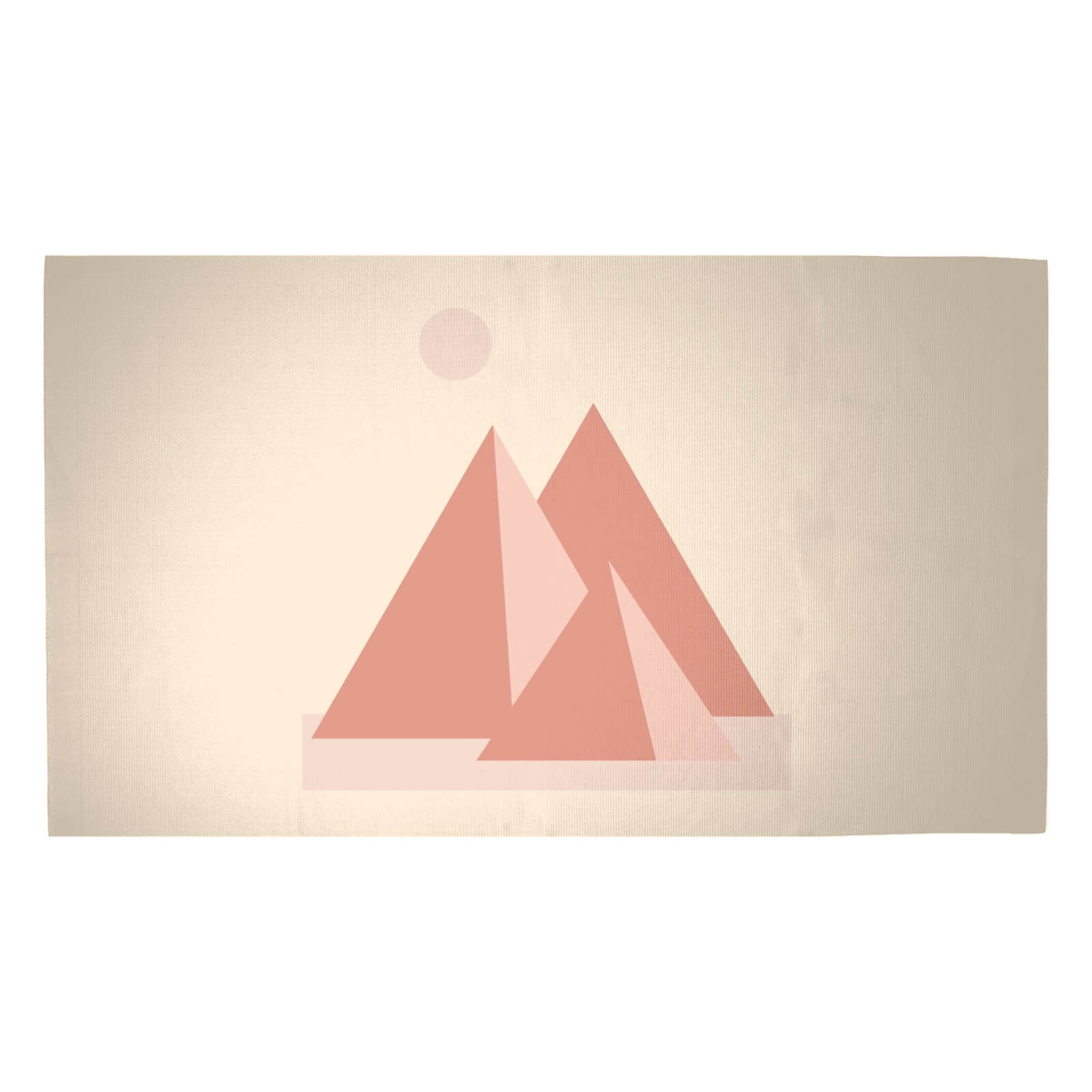 Pyramids Woven Rug - Medium