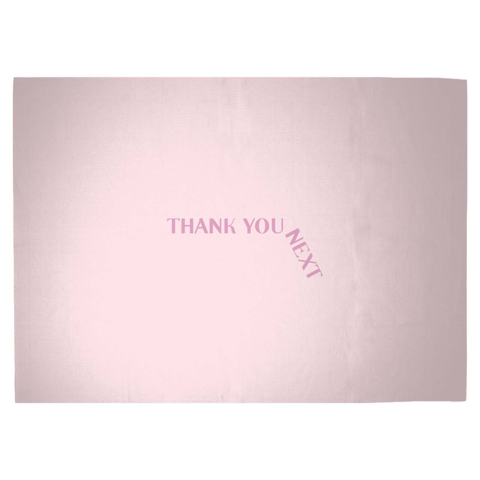 Thank You Next Woven Rug - Large