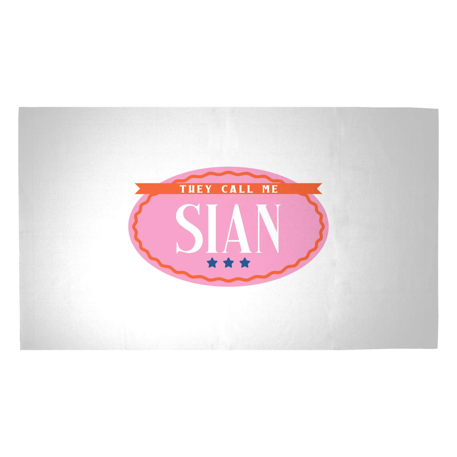 They Call Me Sian Woven Rug - Medium