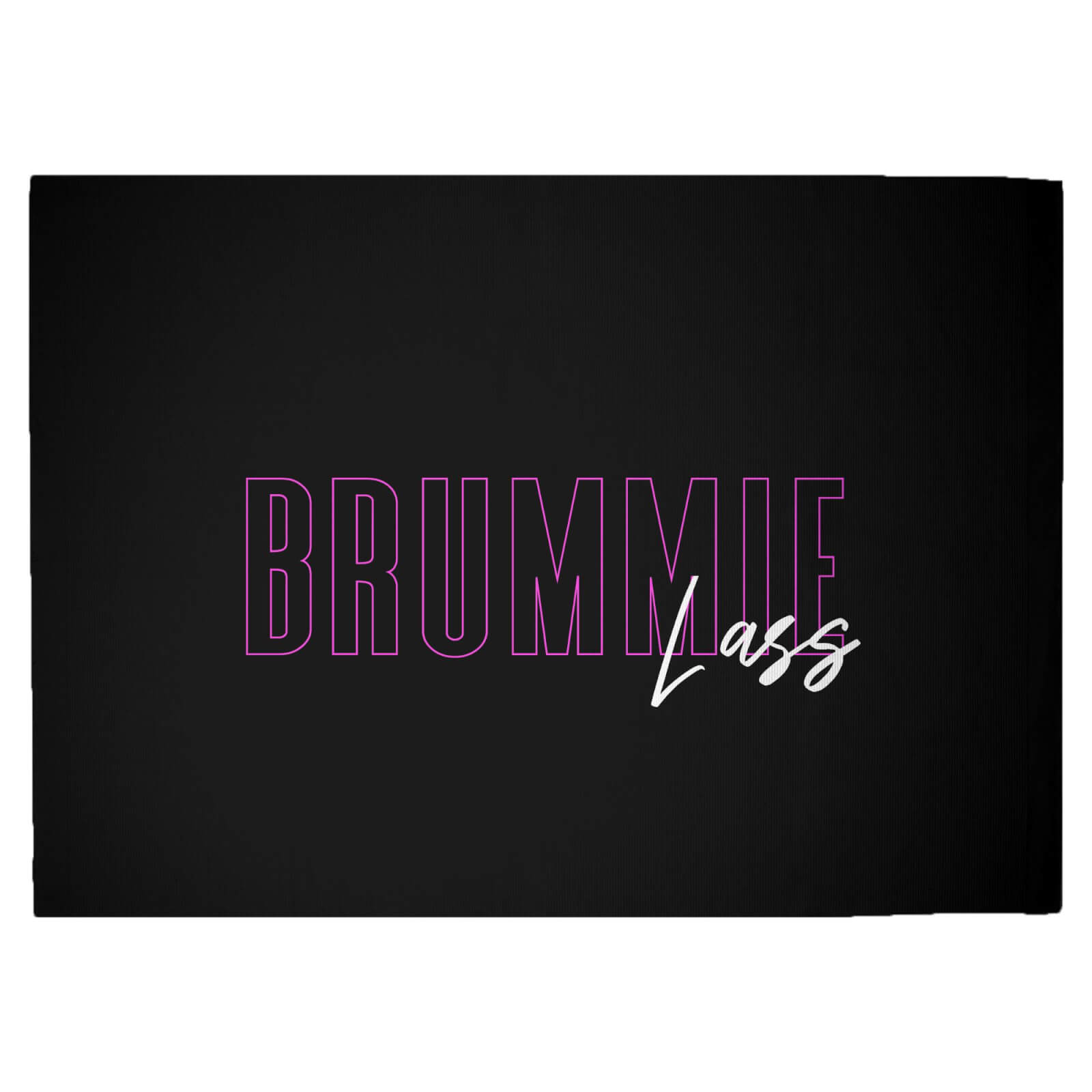 Brummie Lass Woven Rug - Large