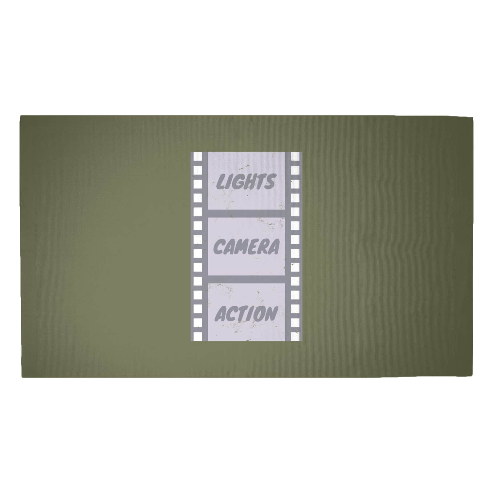 Lights Camera Action Woven Rug - Medium