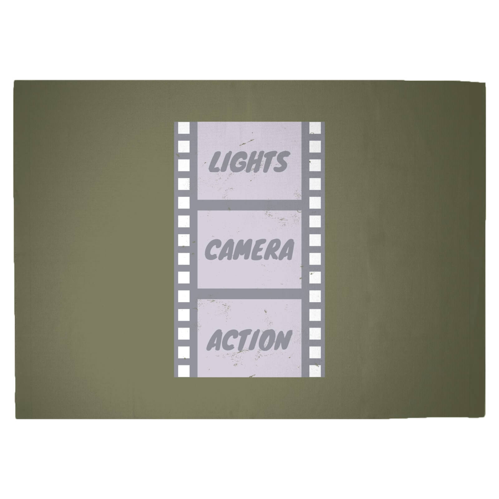Lights Camera Action Woven Rug - Large