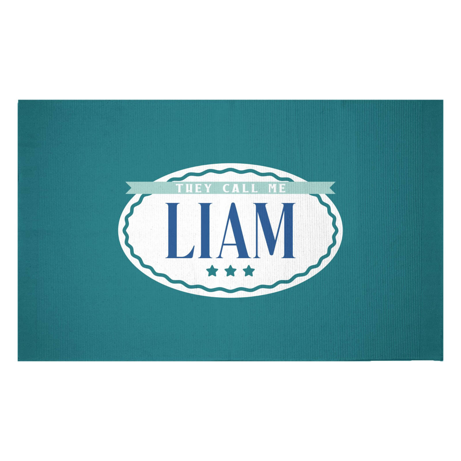 They Call Me Liam Woven Rug - Small