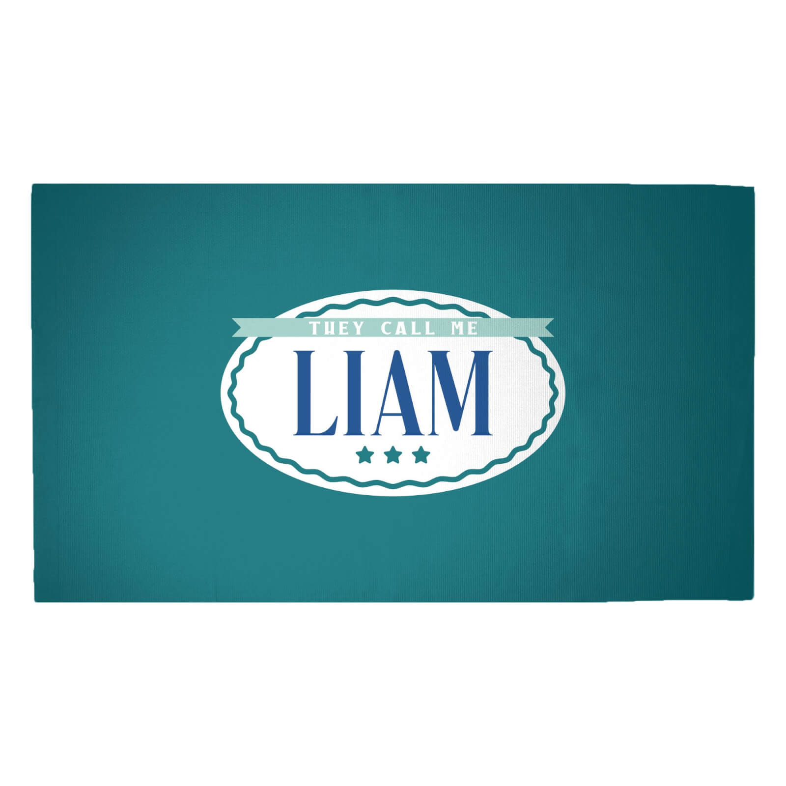 They Call Me Liam Woven Rug - Medium