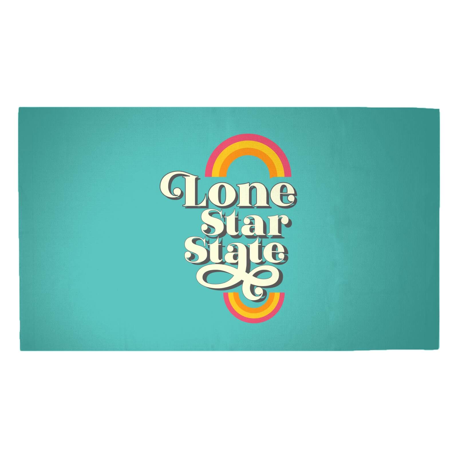 Lone Star State Woven Rug - Medium