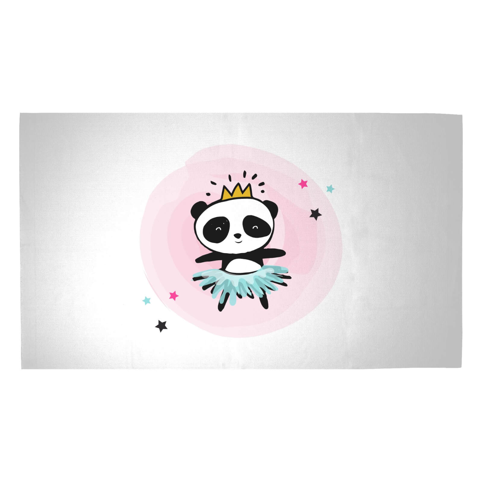 Princess Panda Woven Rug - Medium