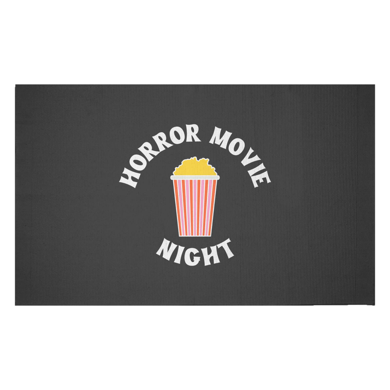 Horror Movie Night Woven Rug - Small