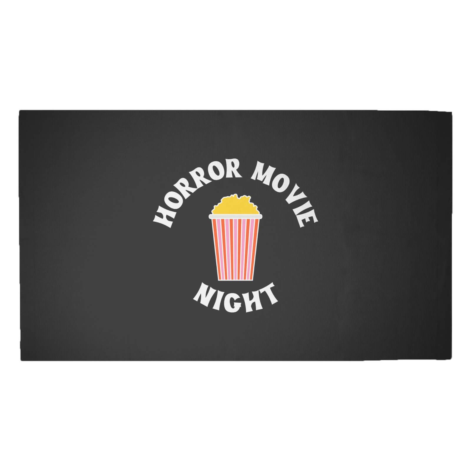 Horror Movie Night Woven Rug - Medium