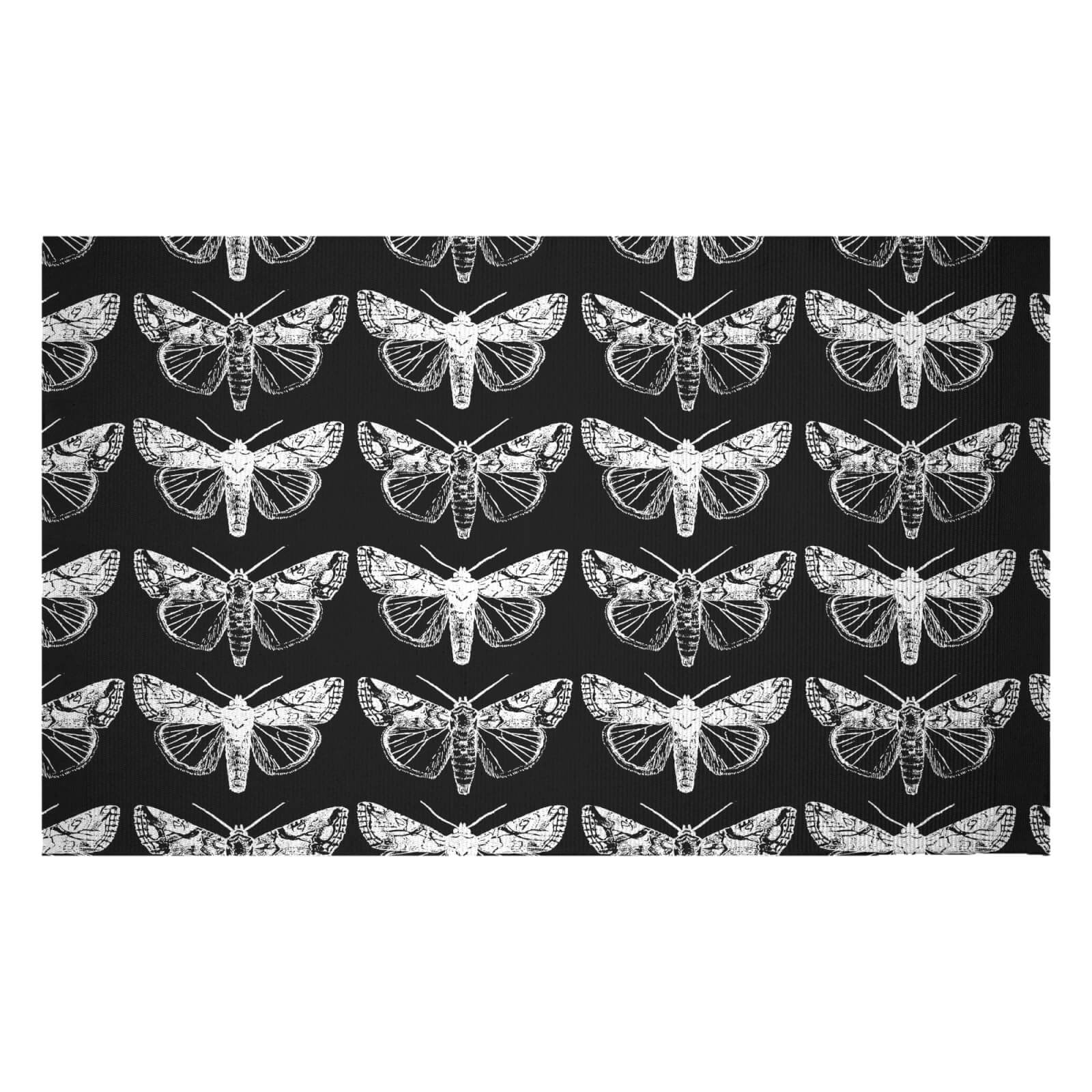 Moth Woven Rug - Small