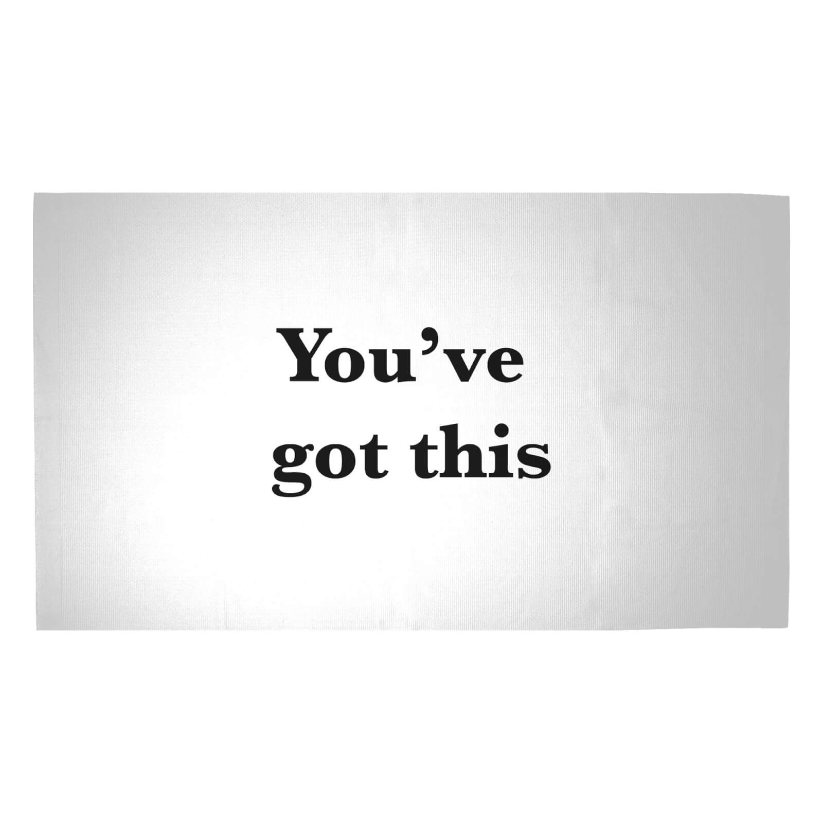 You've Got This Woven Rug - Medium