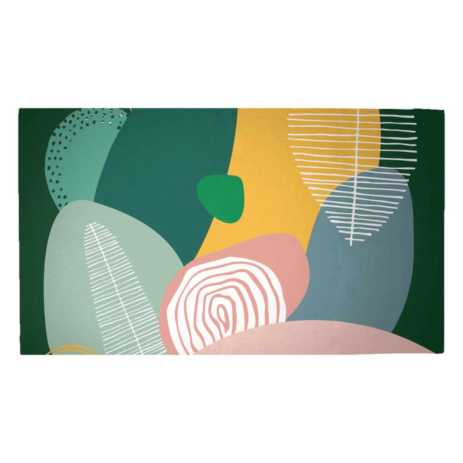 Pastel Garden Woven Rug - Medium