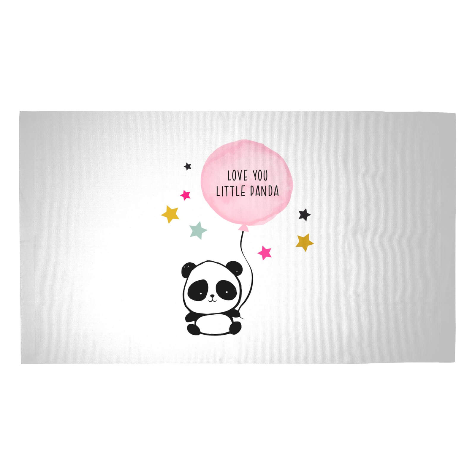 My Little Panda Woven Rug - Medium