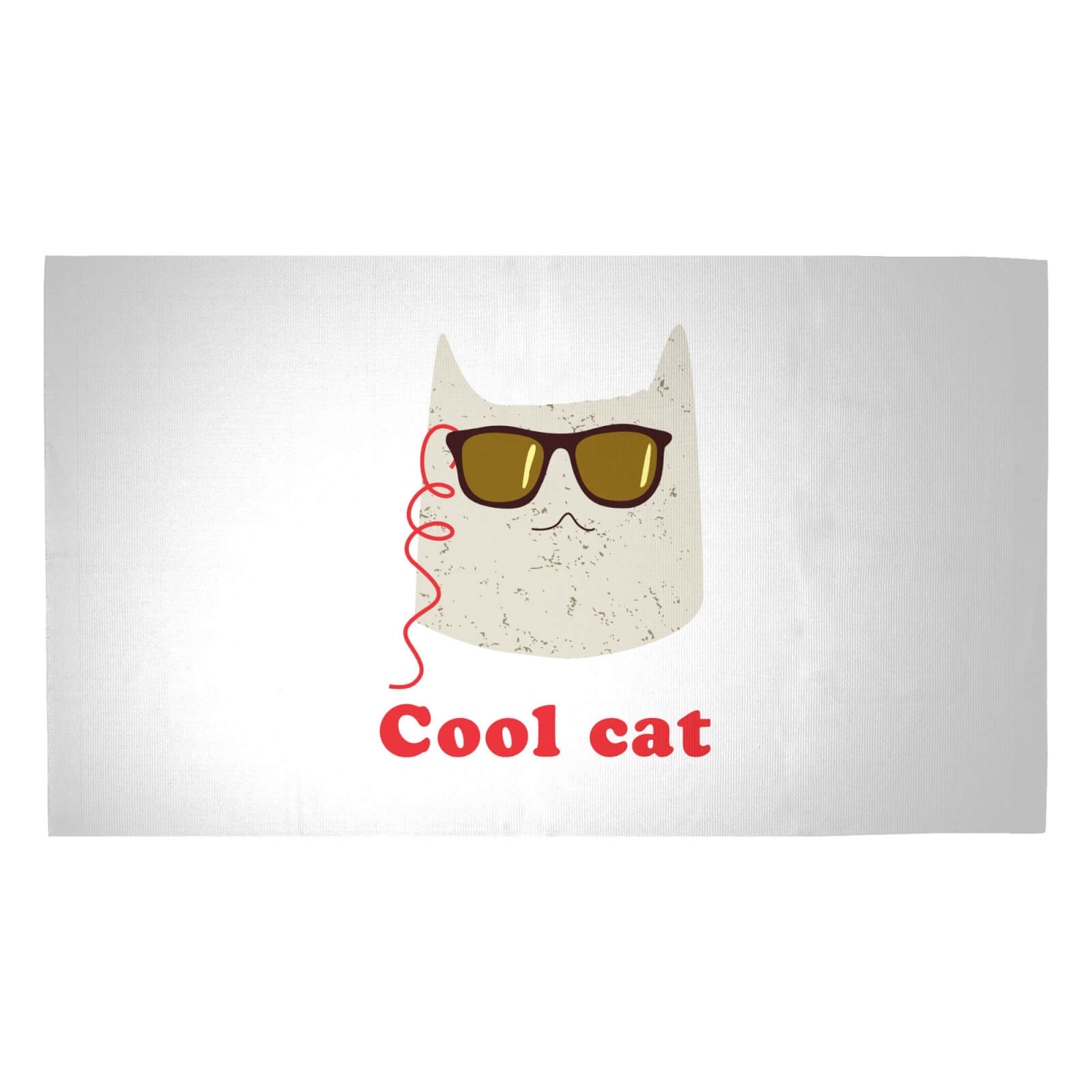 Cool Cat Woven Rug - Medium