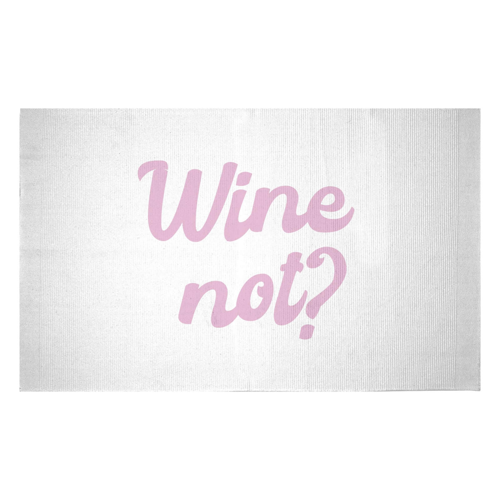 Wine Not? Woven Rug - Small