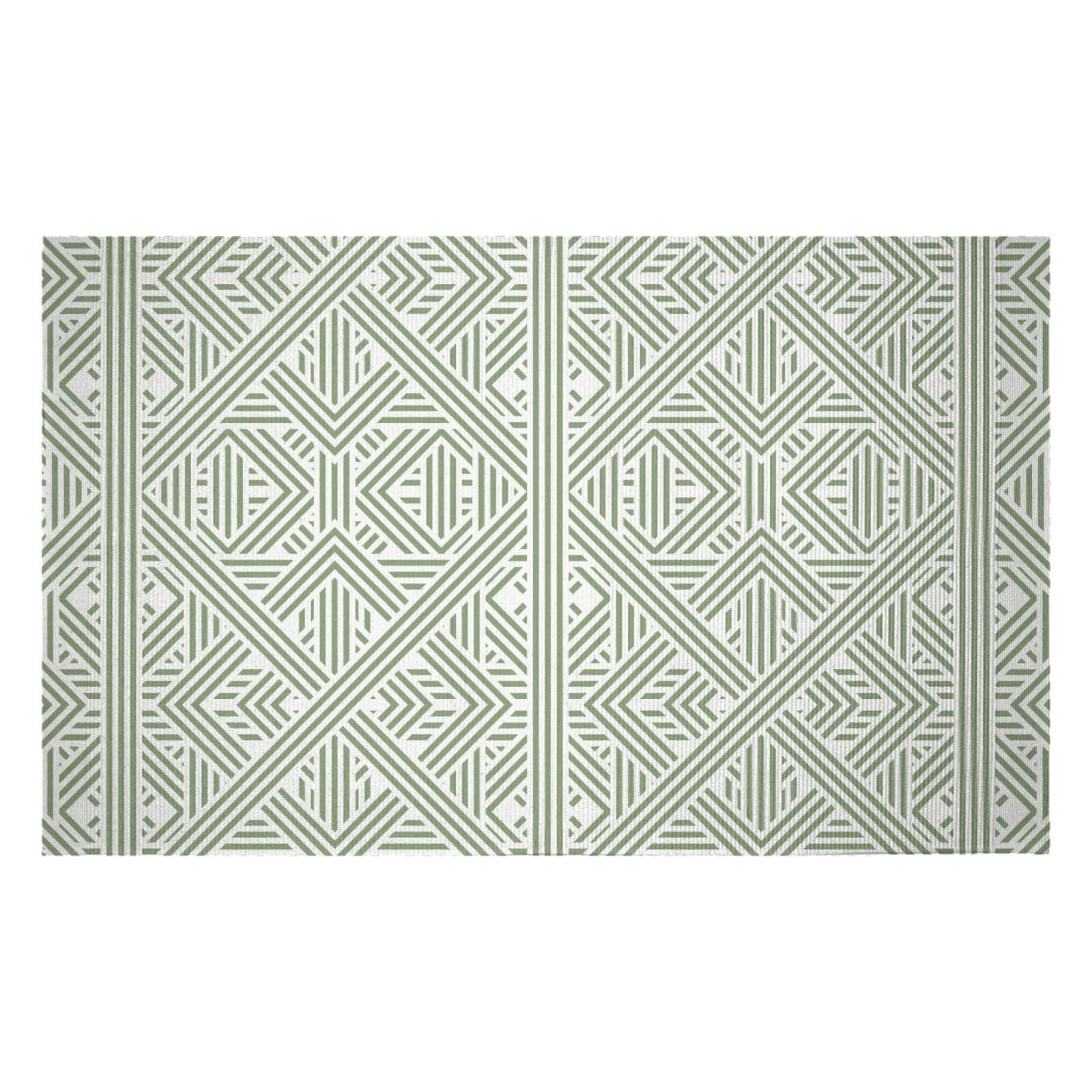 Criss Cross Woven Rug - Small