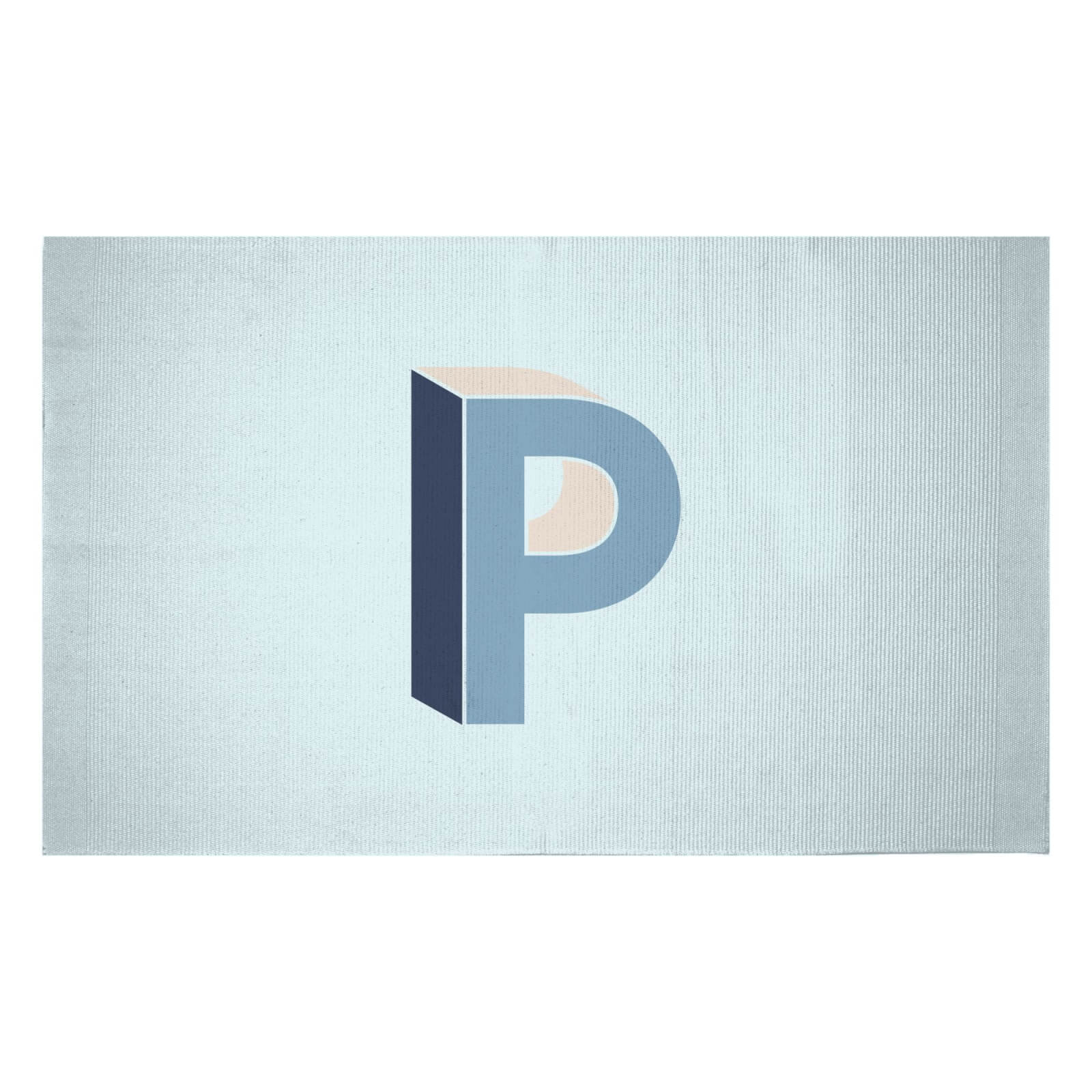 P Woven Rug - Small