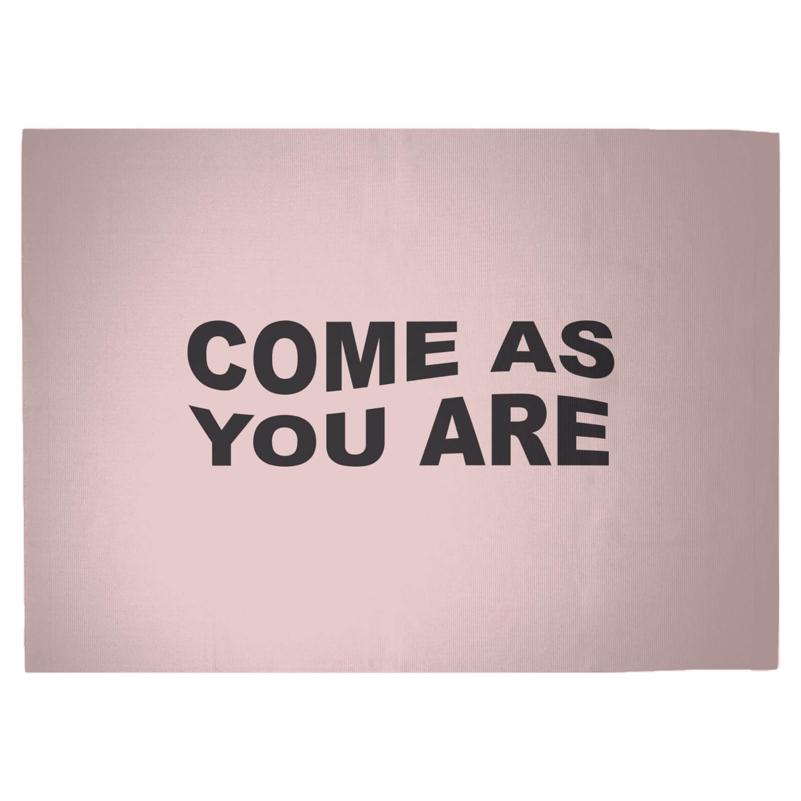 Come As You Are Woven Rug - Large