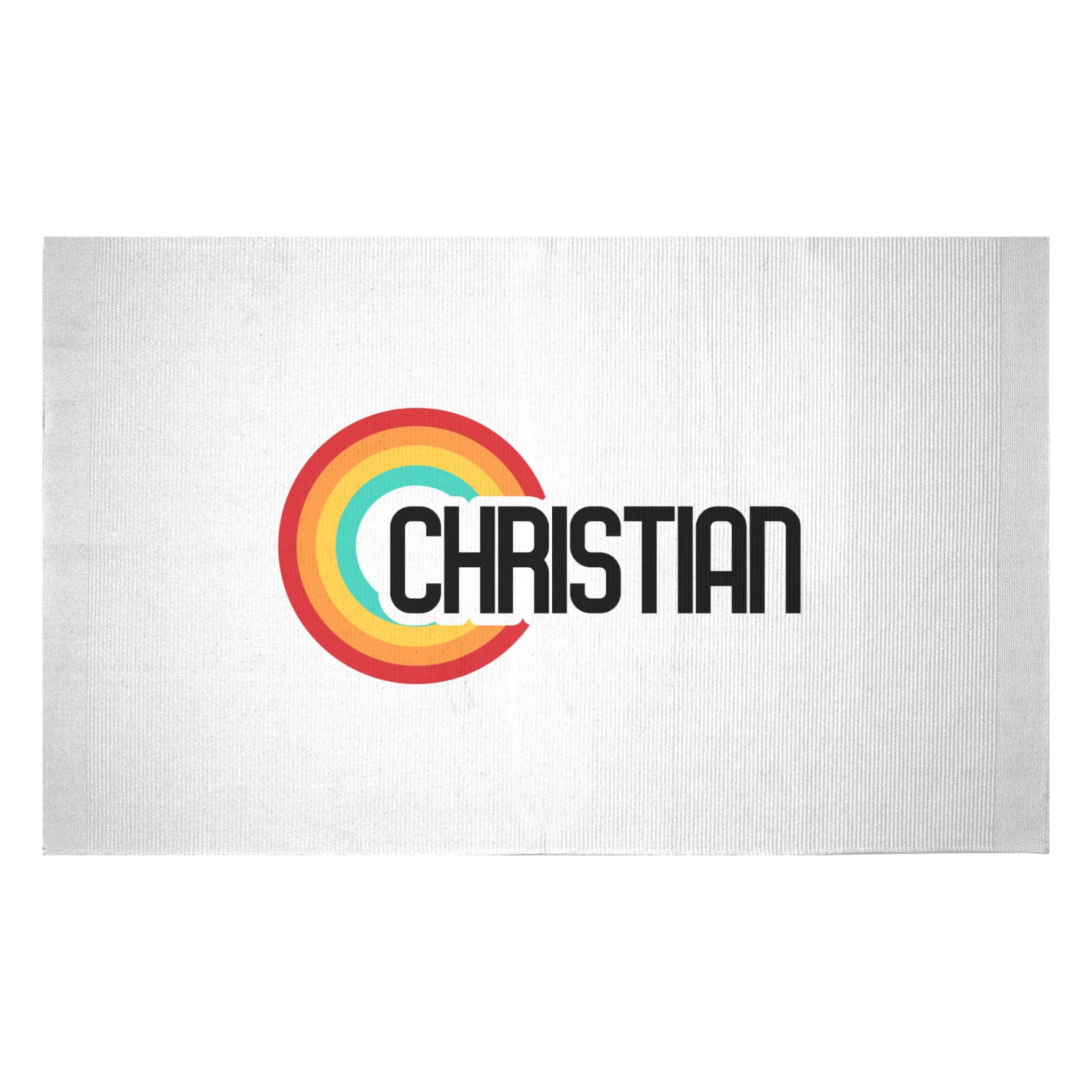 Christian Woven Rug - Small
