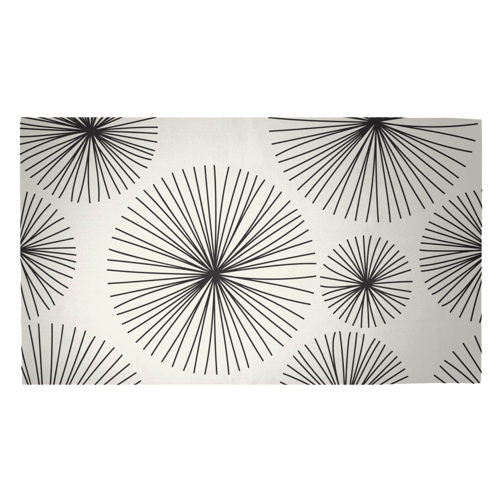 Starry Blossoms Woven Rug - Medium