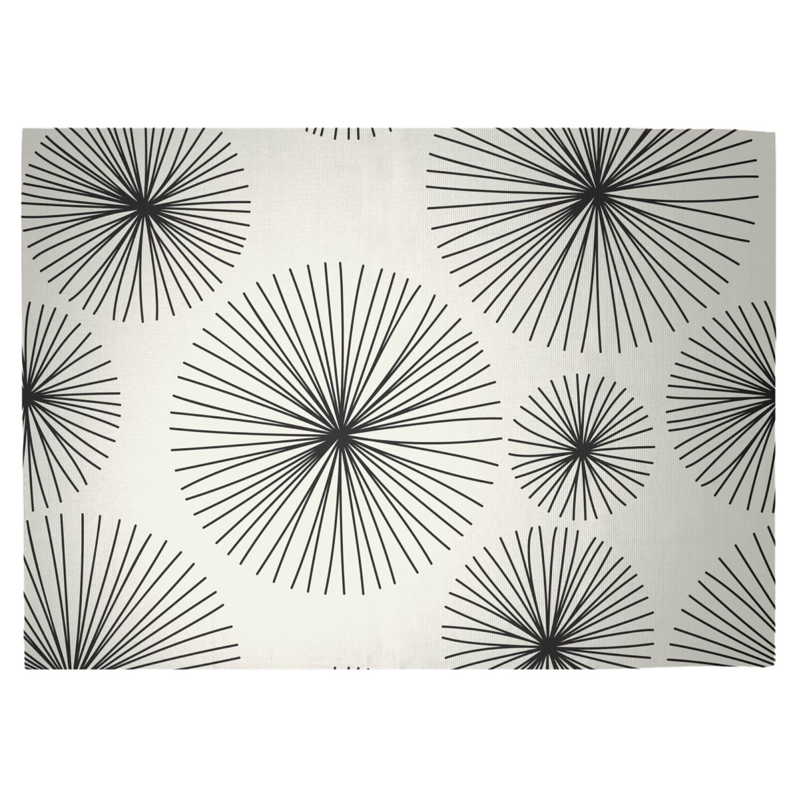 Starry Blossoms Woven Rug - Large