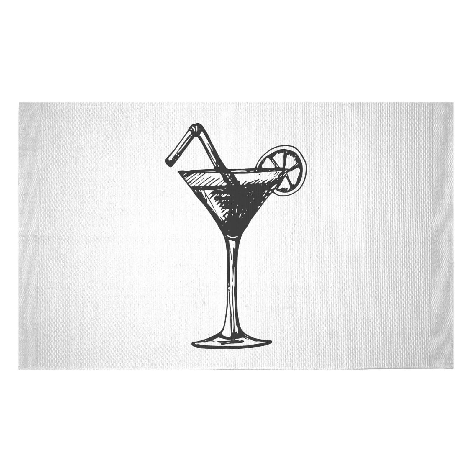 Beach Cocktail Woven Rug - Small