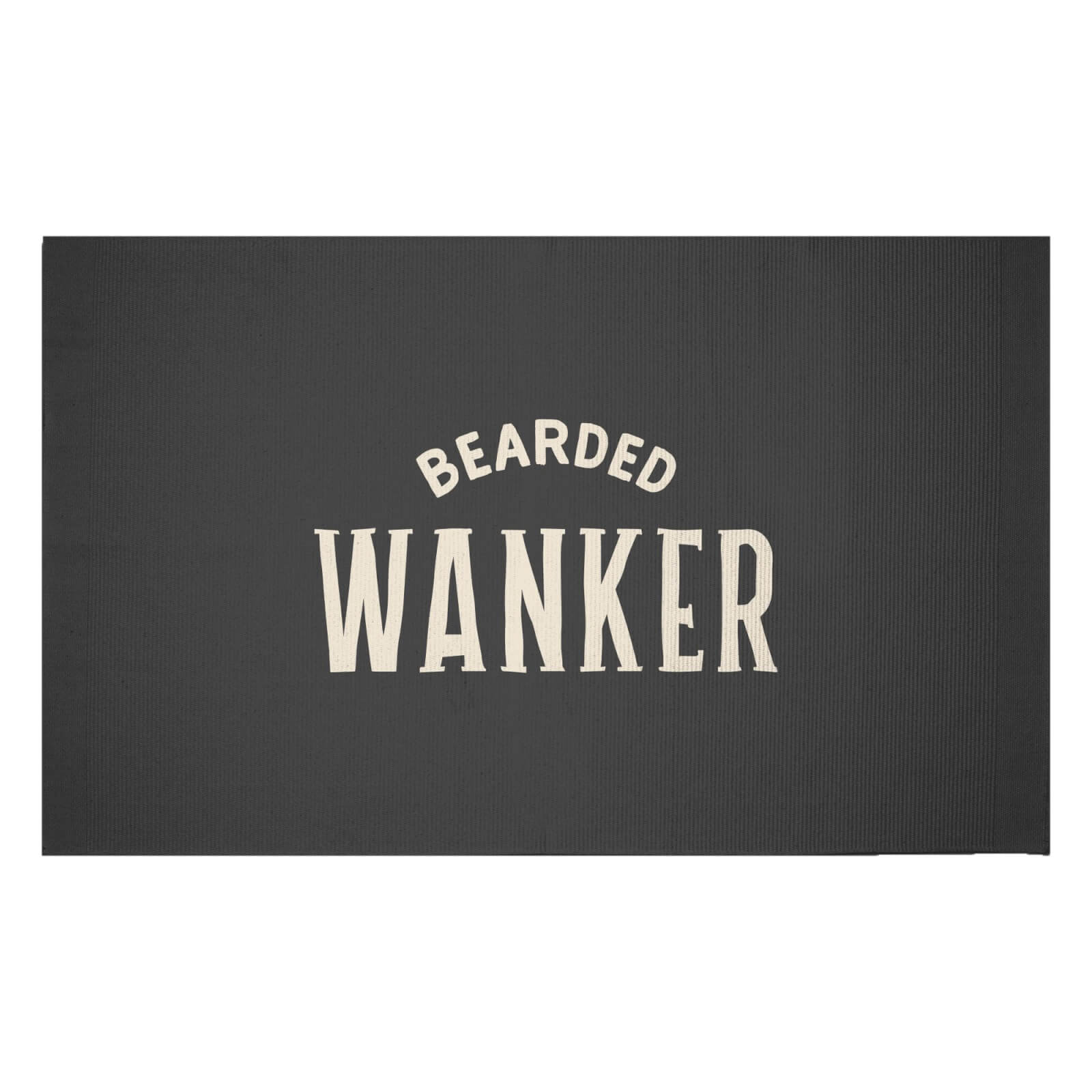 Bearded Wanker Woven Rug - Small