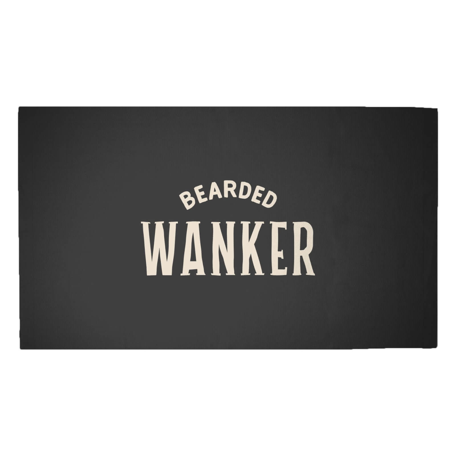 Bearded Wanker Woven Rug - Medium