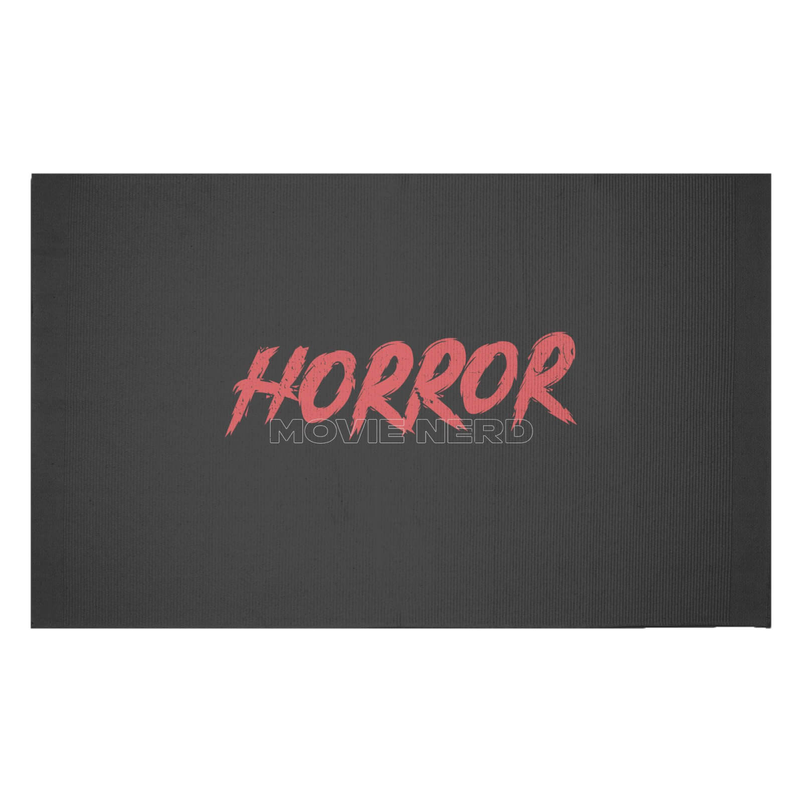 Horror Movie Nerd Woven Rug - Small