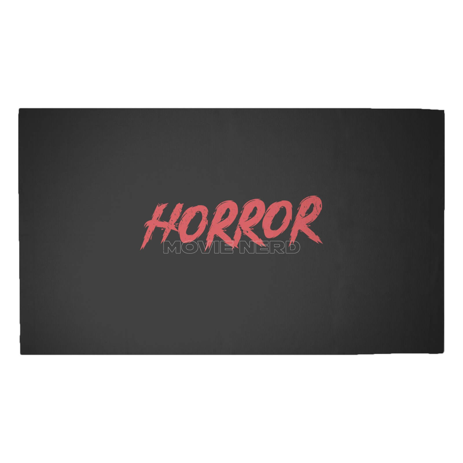 Horror Movie Nerd Woven Rug - Medium