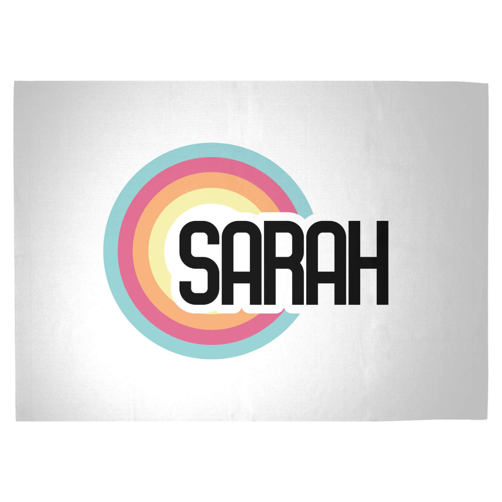 Sarah Rainbow Woven Rug - Large