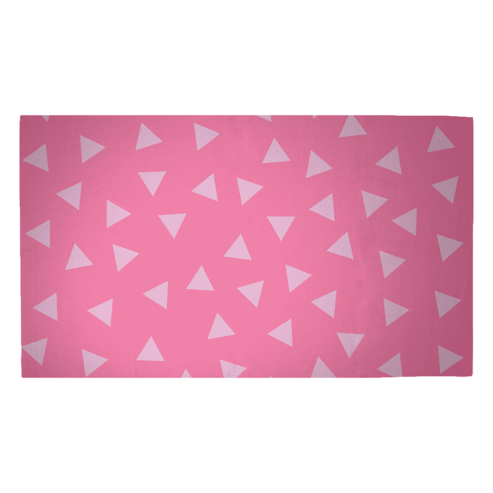 Bold Triangles Woven Rug - Medium