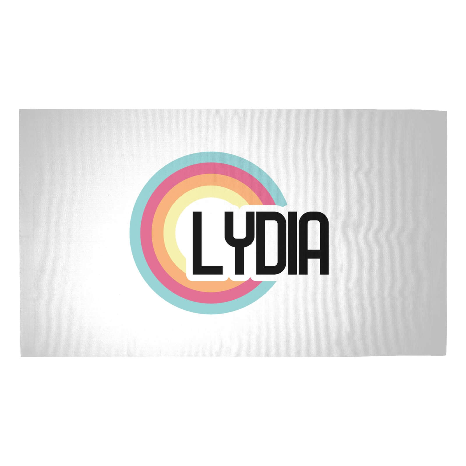 Lydia Rainbow Woven Rug - Medium