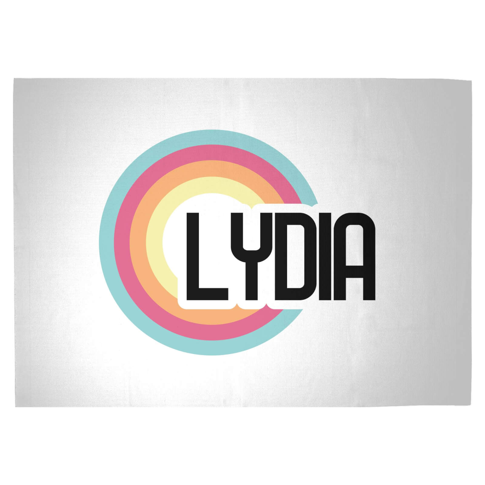Lydia Rainbow Woven Rug - Large