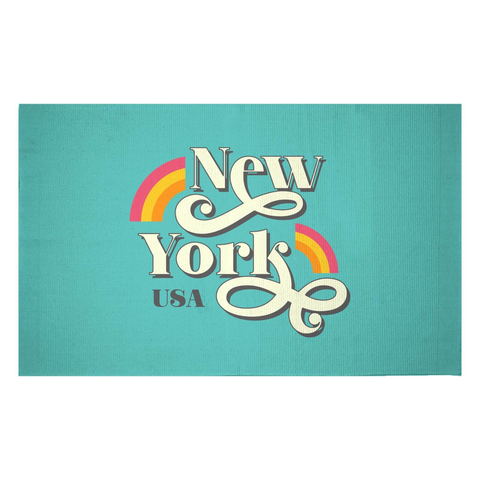 New York Woven Rug - Small