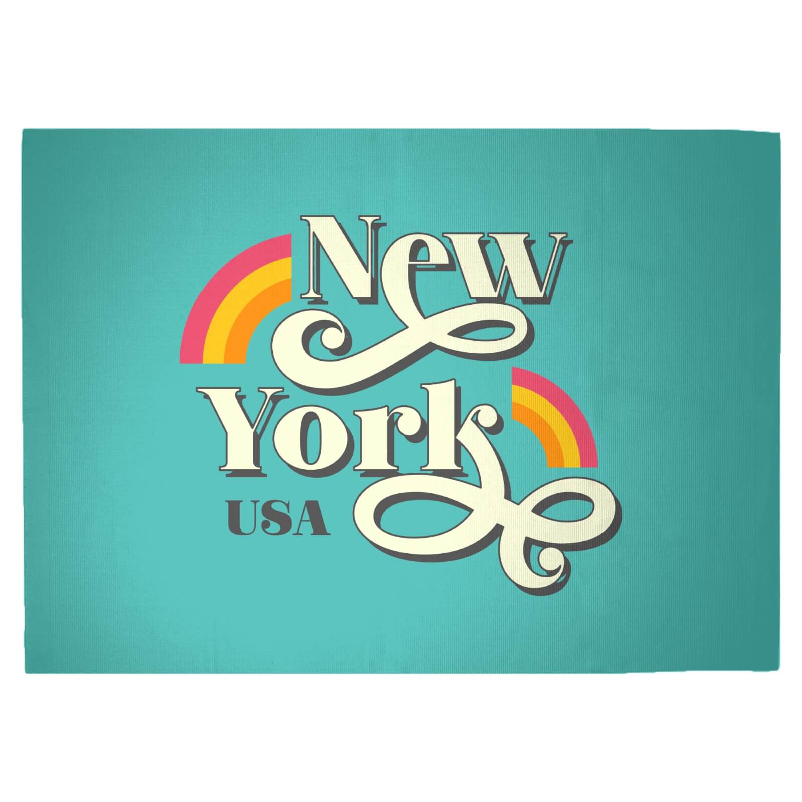 New York Woven Rug - Large