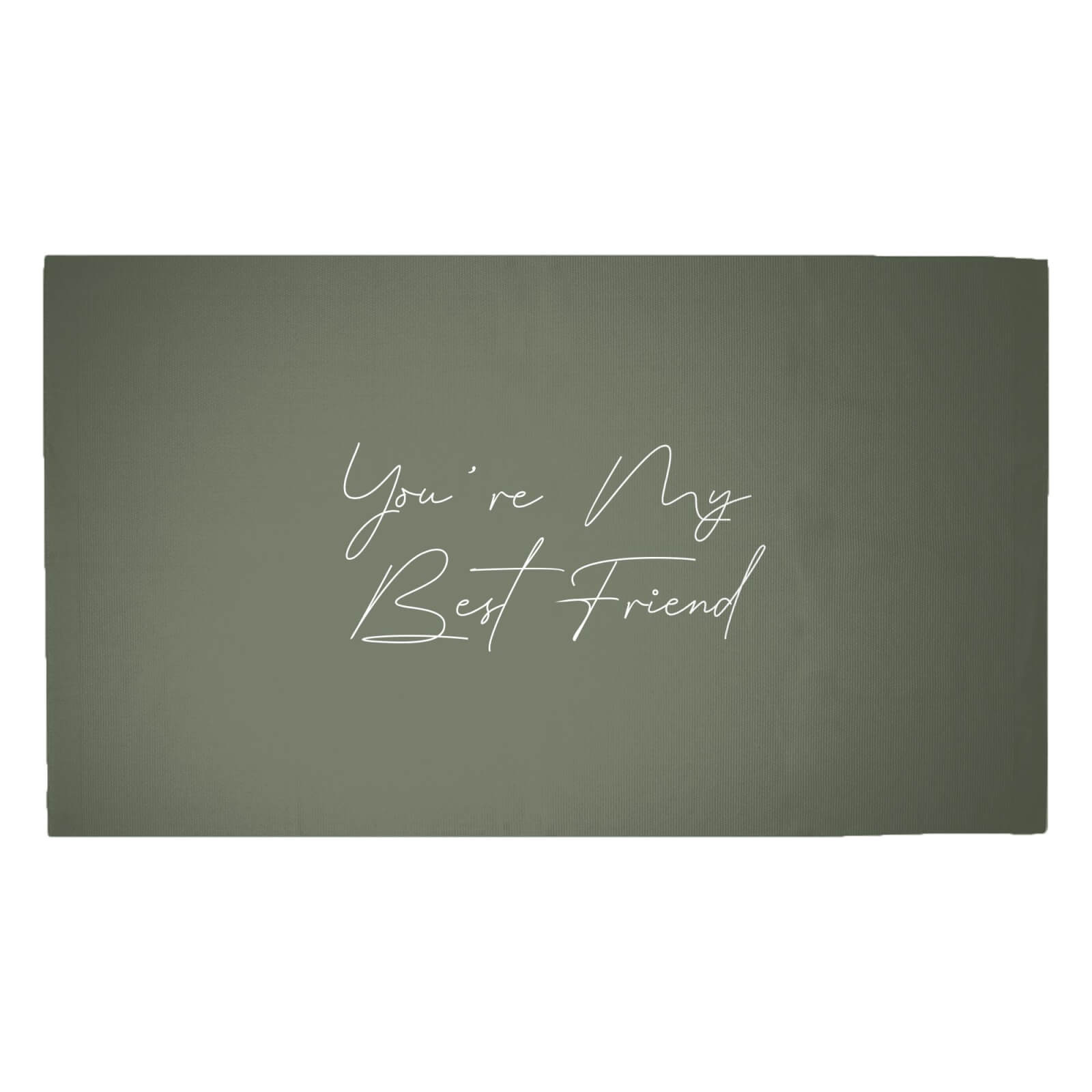 You're My Best Friend Woven Rug - Medium