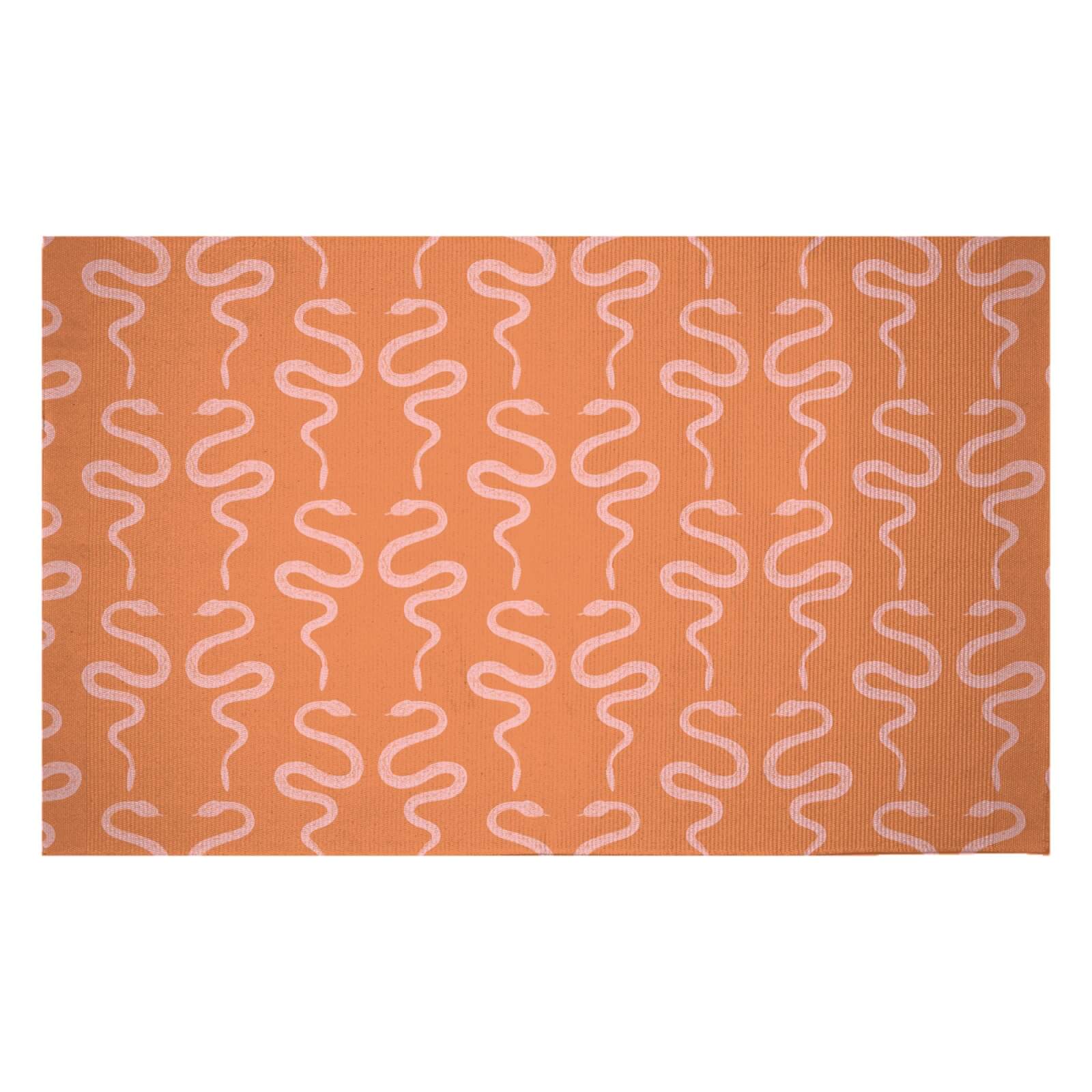 Snakes Woven Rug - Small