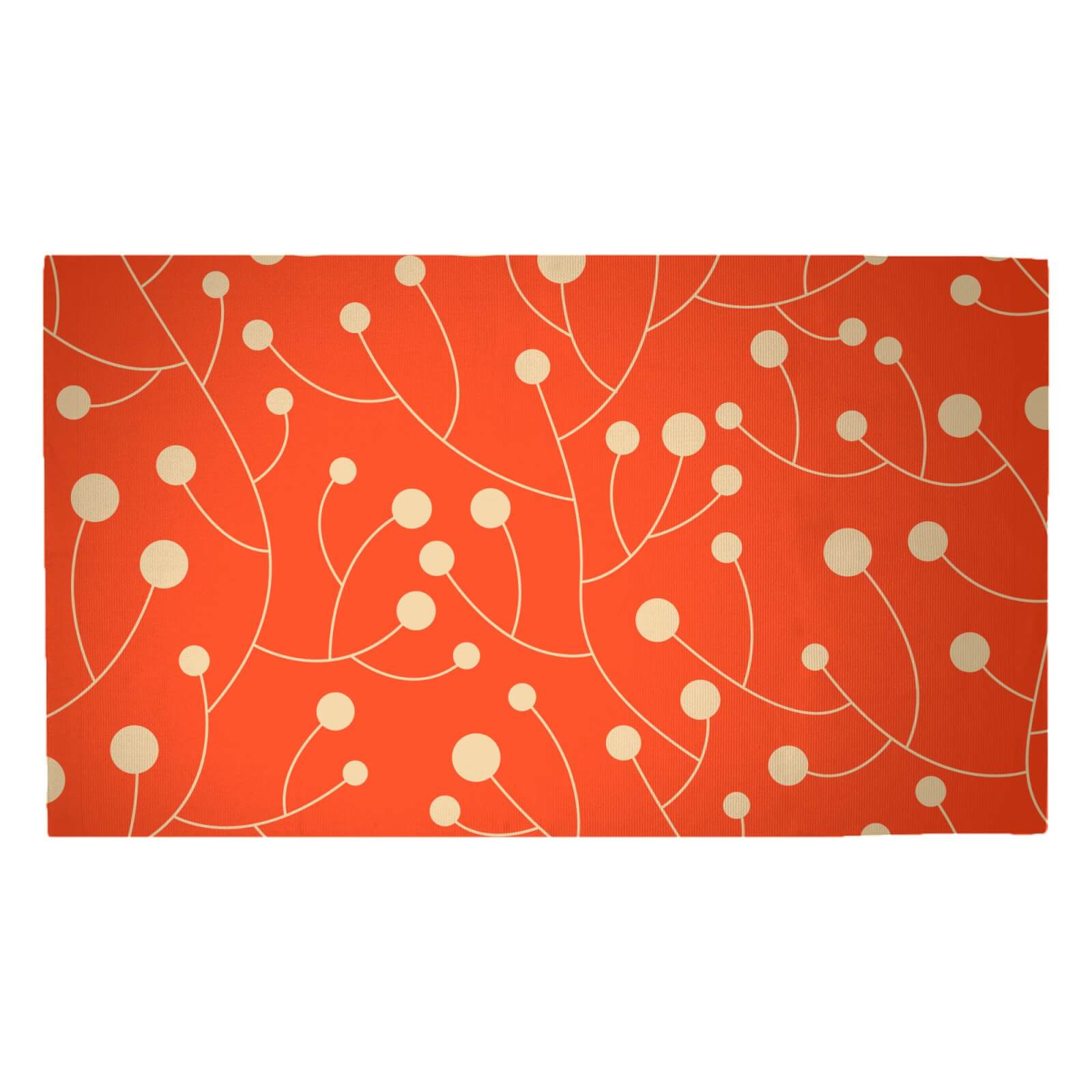 Berry Bush Woven Rug - Medium